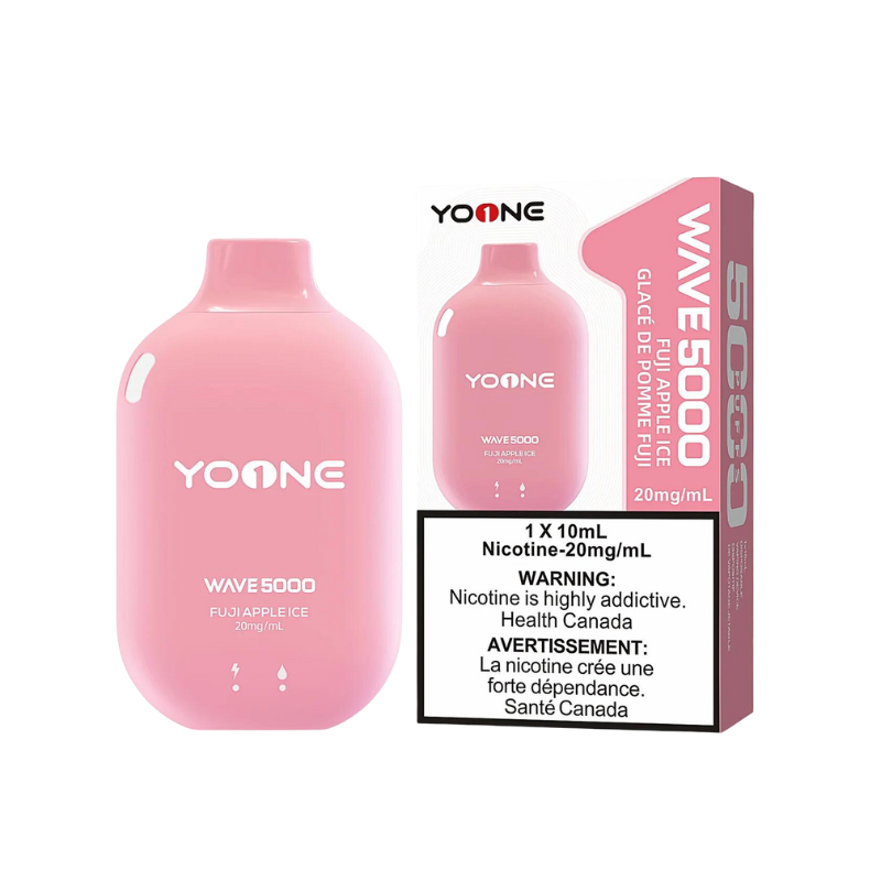 Yoone wave 5000 Fuji Apple Ice 20mg/mL disposable