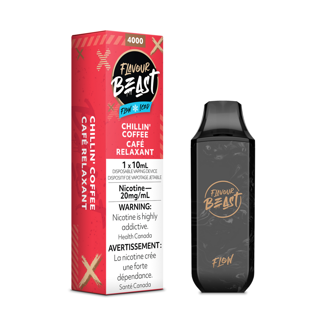 Flavour Beast 5000 Chillin Coffee Ice 20mg disposable provincial