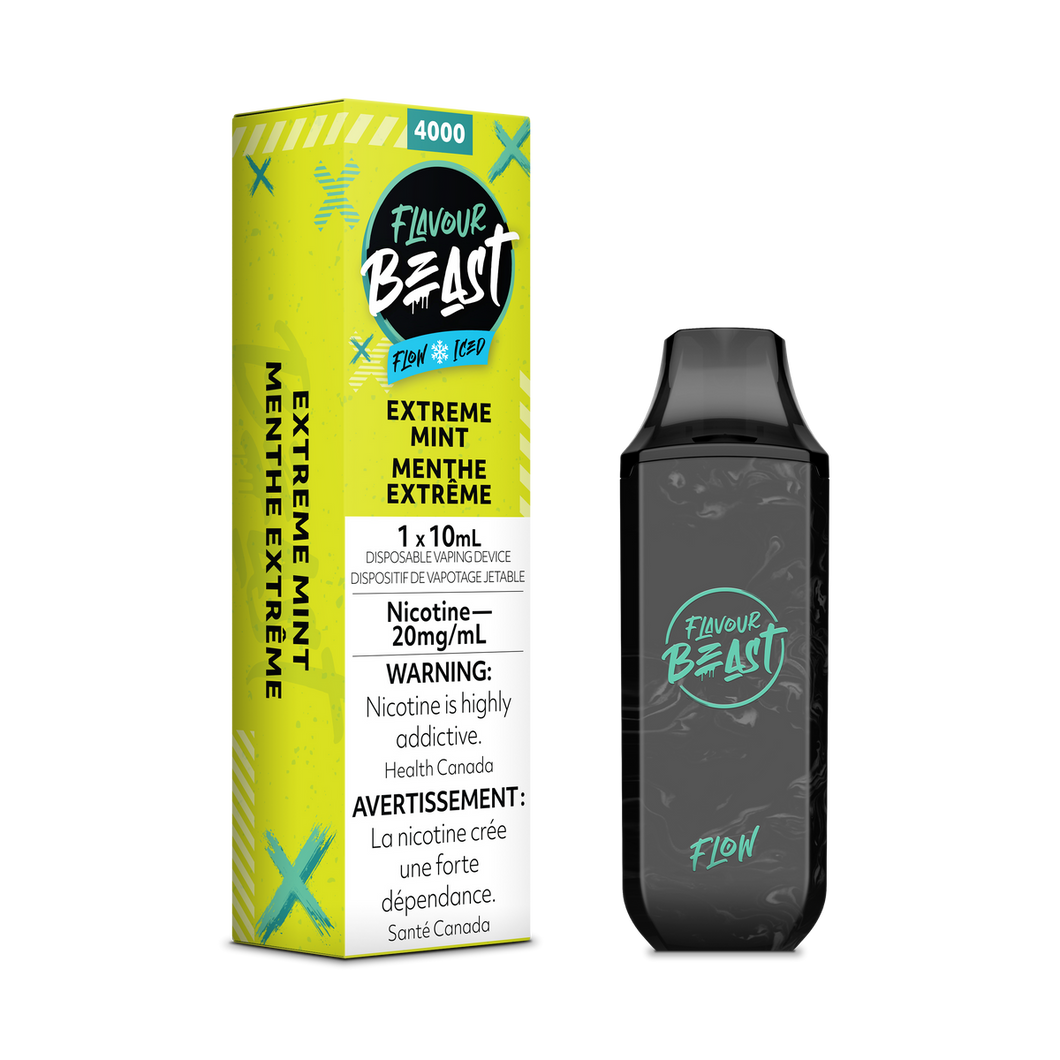 Flavour Beast 5000 Extreme Mint Iced 20mg disposable provincial