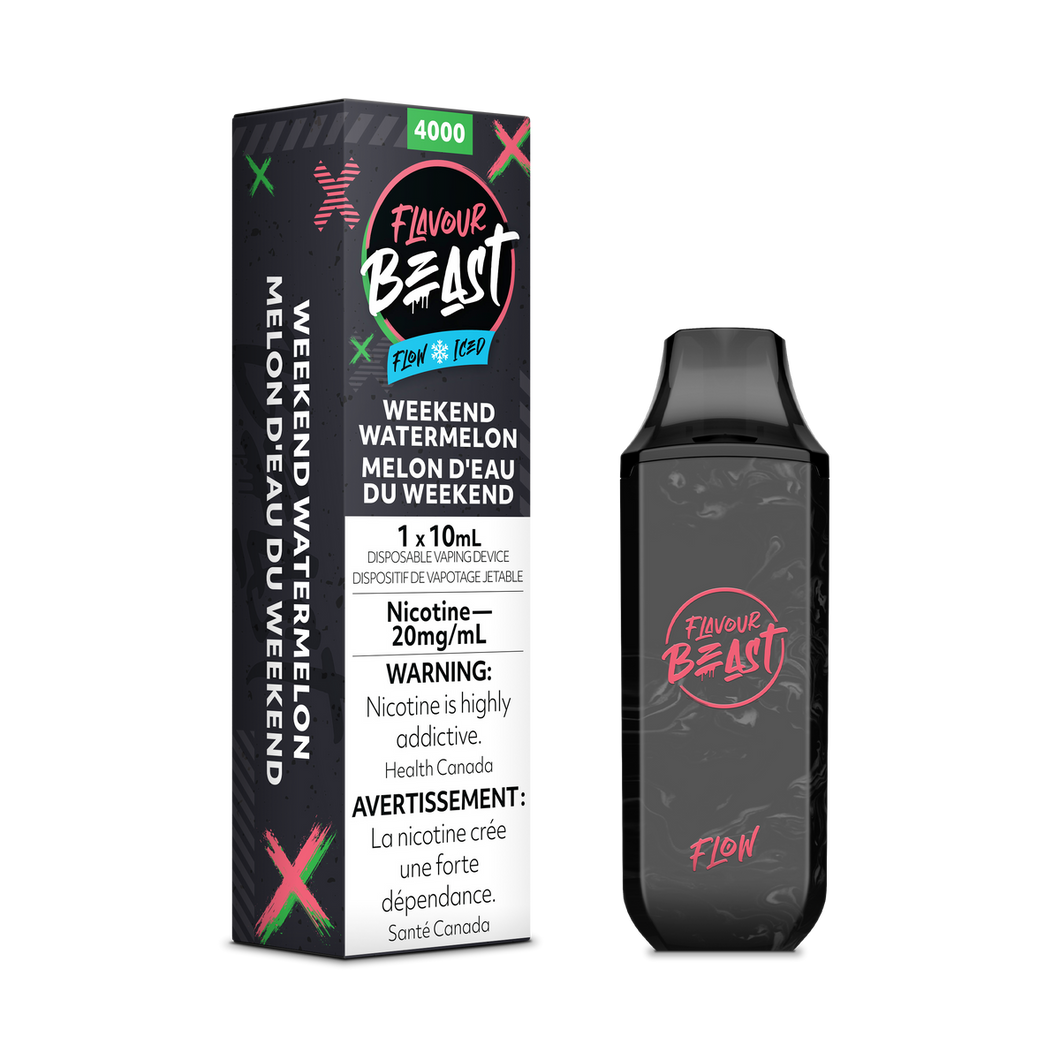 Flavour Beast 5000 Weekend Watermelon Iced 20mg disposable