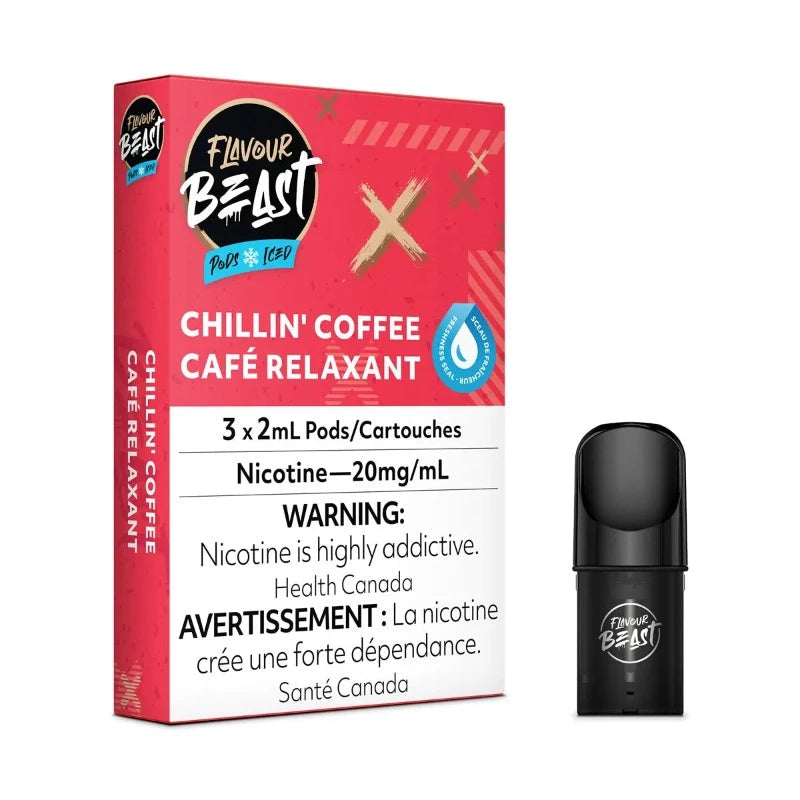 Flavour beast pods chillin’ coffee iced 20mg