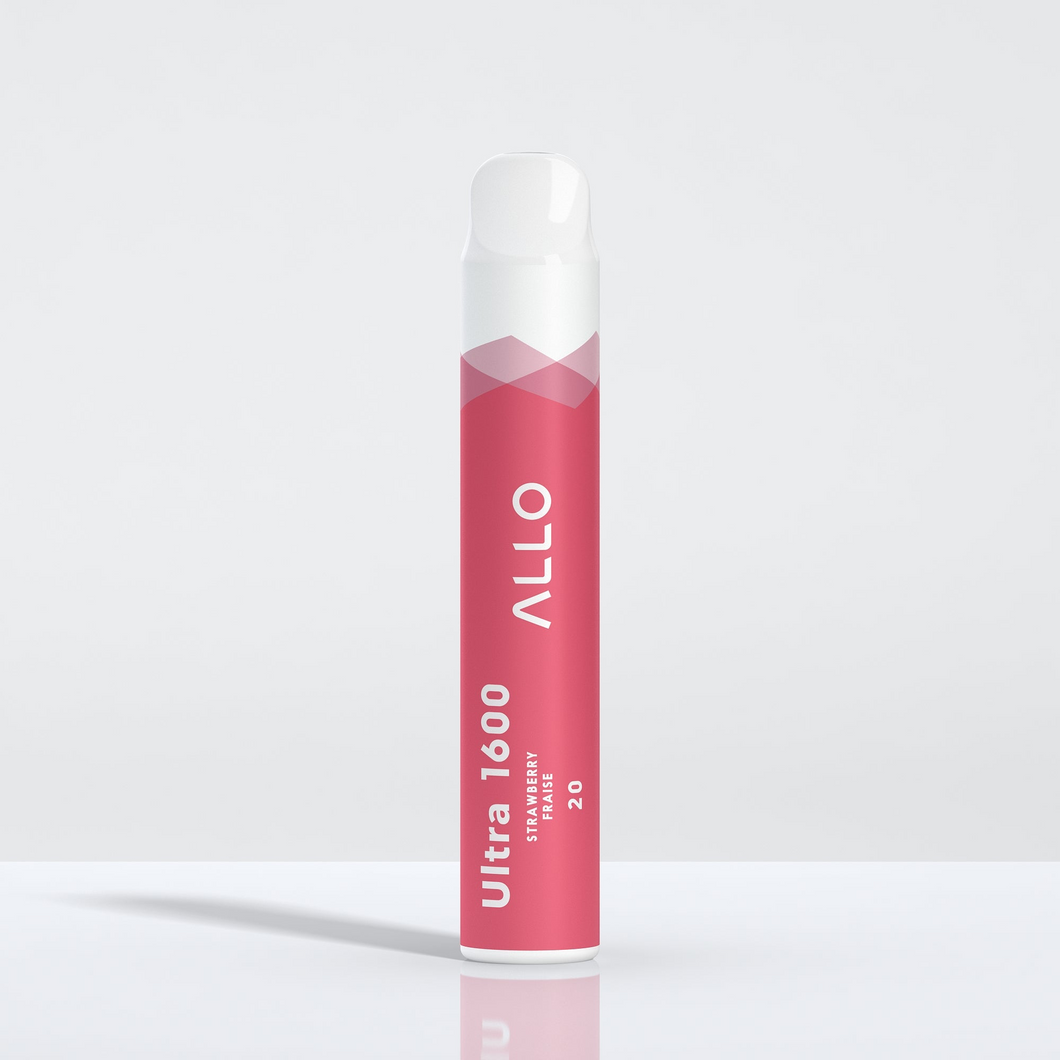 Allo Ultra 1600 Strawberry 20mg/ml Disposable Provincial