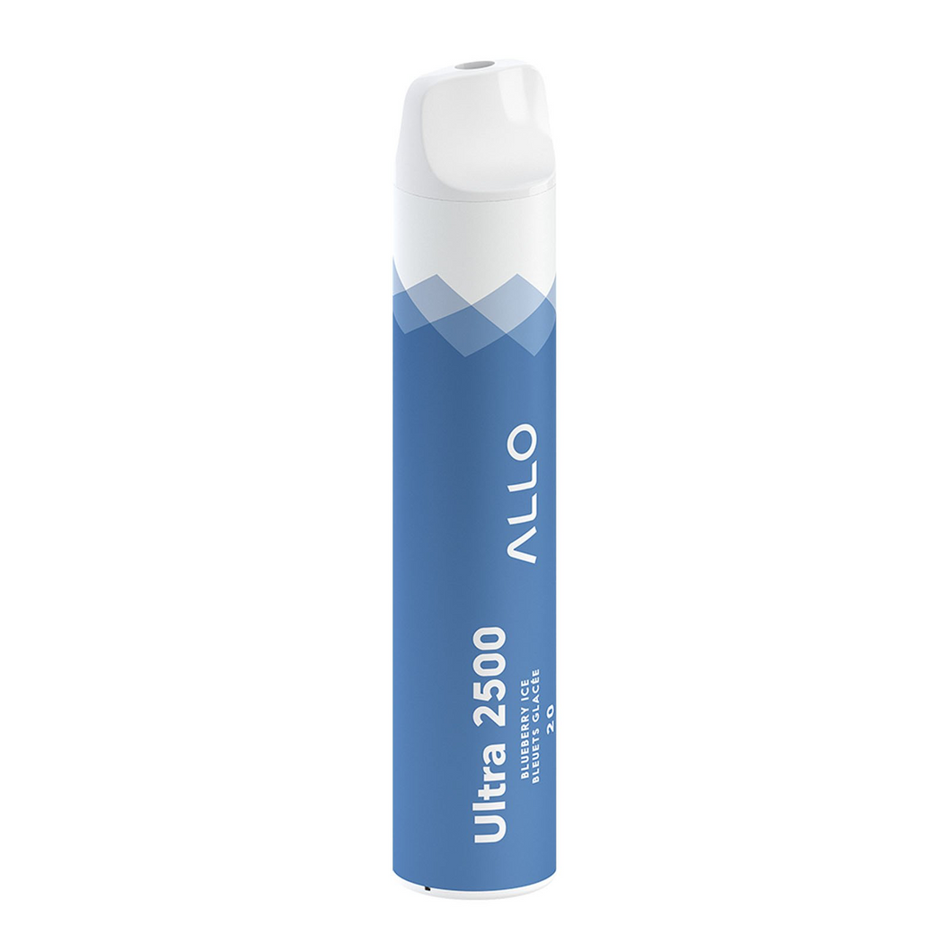 Allo ultra 2500 blueberry ice 20mg disposable