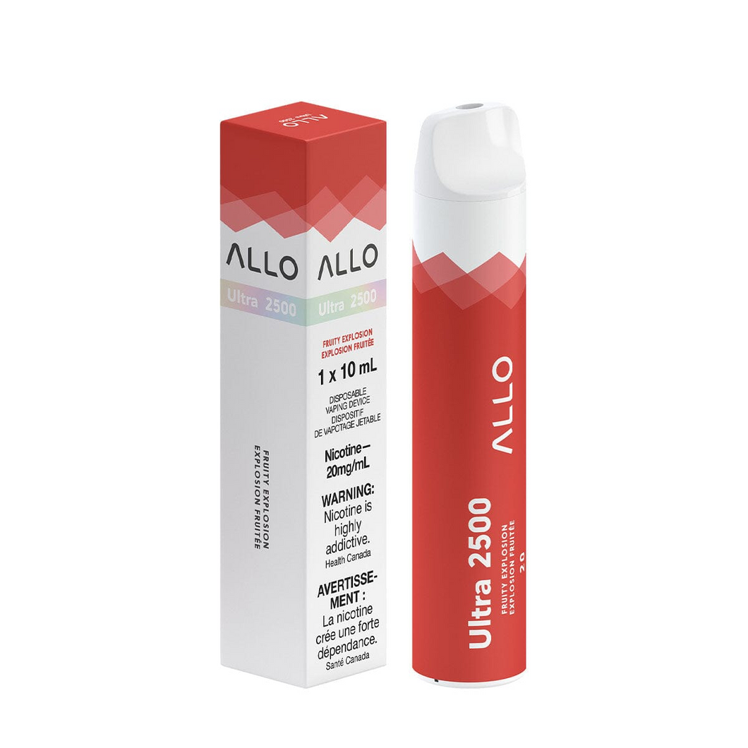 Allo Ultra 2500 Fruity Explosion 20mg/ml Disposable