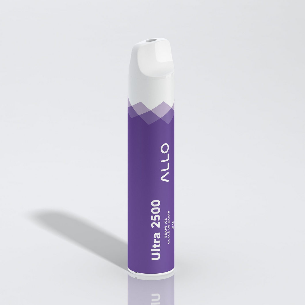 Allo Ultra 2500 Grape Ice 20mg/ml Disposable Provincial