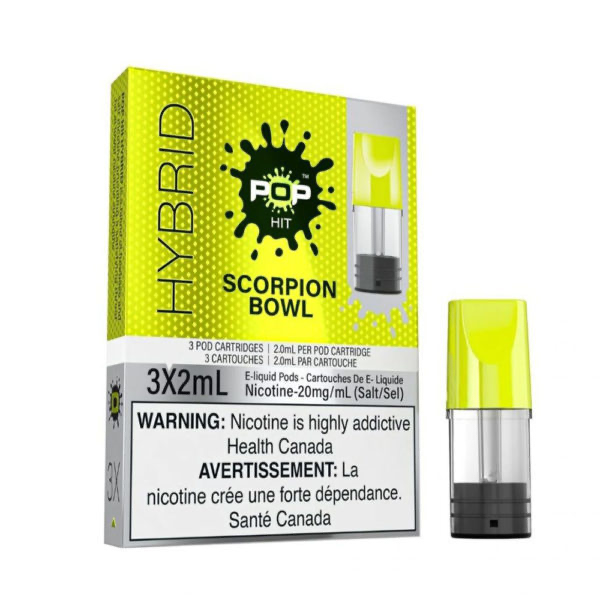 Pop hit scorpion bowl pods 20mg