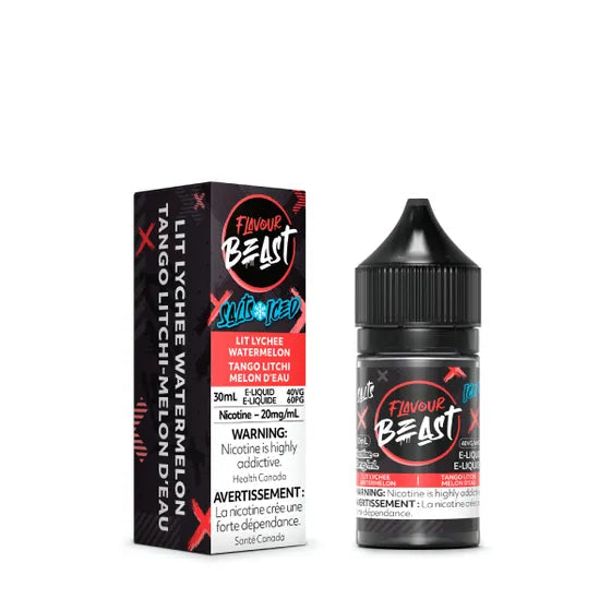Flavour beast e-liquid Lit Lychee Watermelon Iced 20mg/ml 30ml  (Provincial)