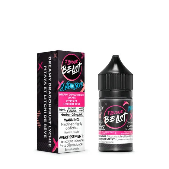 Flavour beast e-liquid Dreamy Dragonfruit Lychee Iced 20mg/ml 30ml  (Provincial)