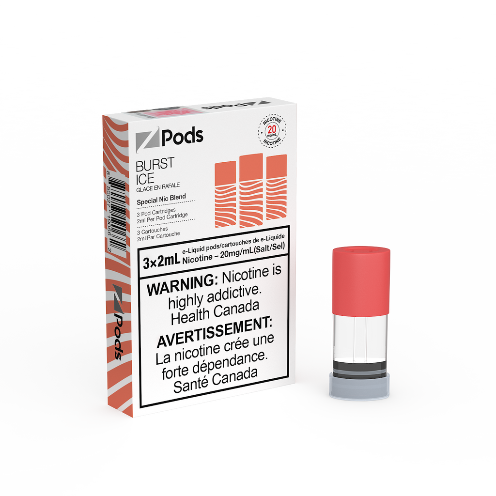 Z pods Burst Ice 20mg (provincial)