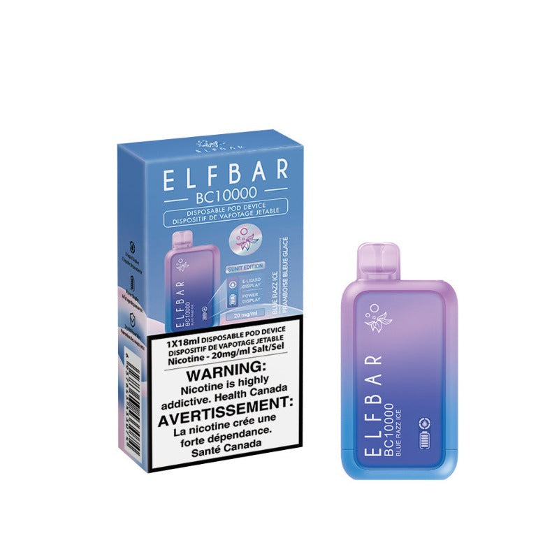 Elfbar BC10000 Blue Razz Ice 20mg disposable provincial