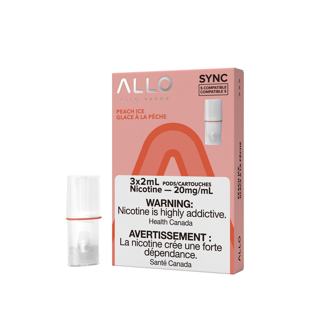Allo sync Peach Ice Pod 20mg
