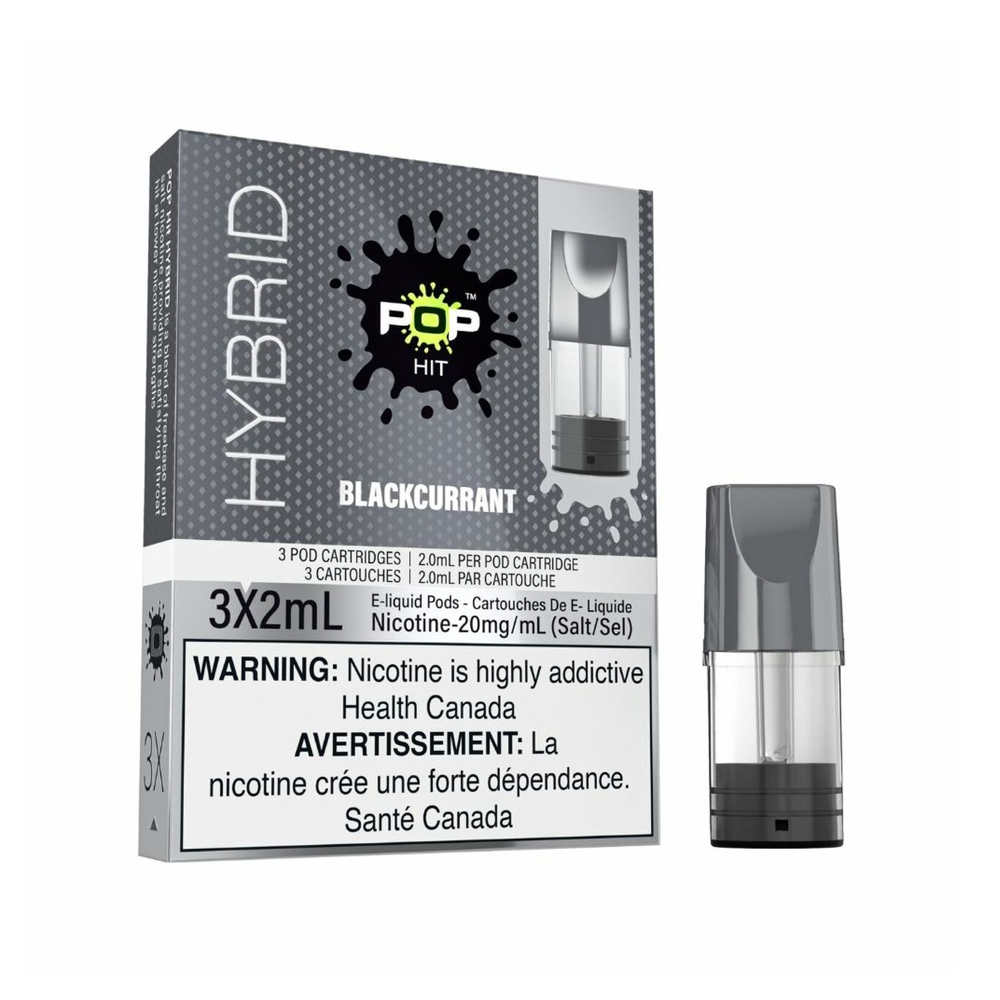 Pop Hit Blackcurrant pods 20mg