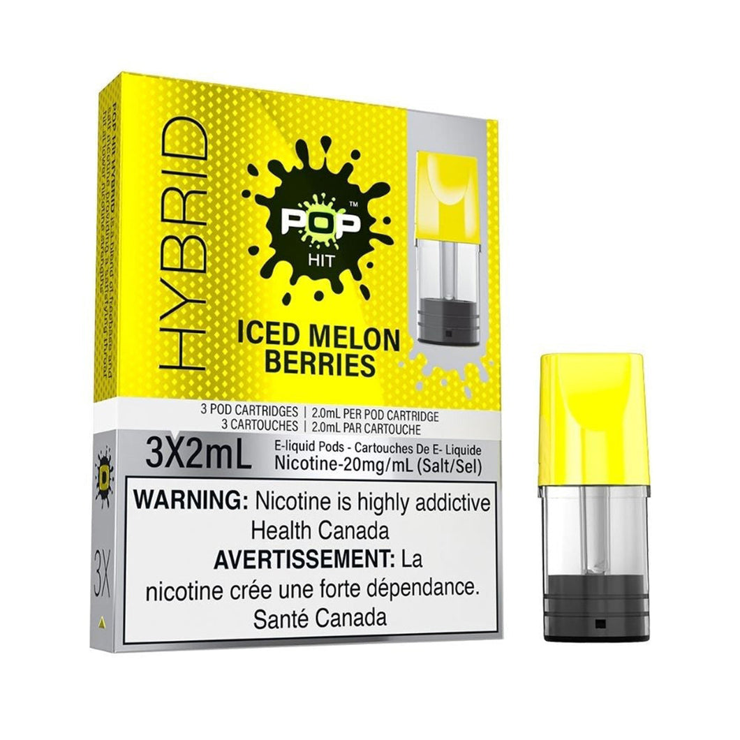 Pop Hit Iced Melon Berries pods 20mg
