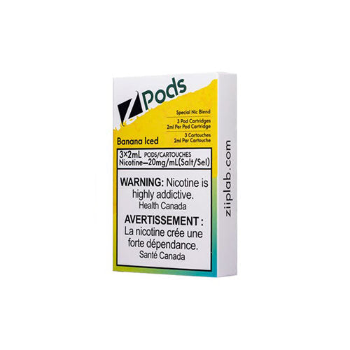 Z pods Banana Iced 20mg (Provincial)