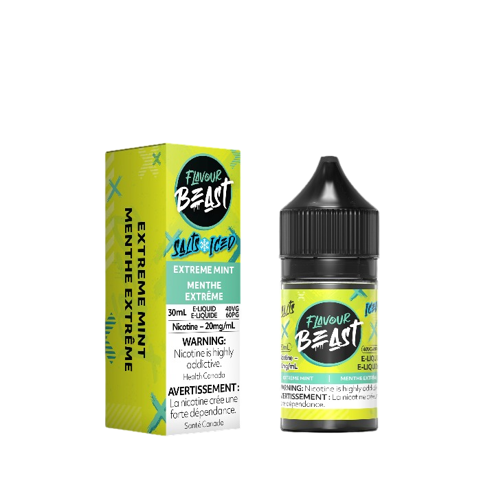 Flavour beast e-liquid Extreme Mint Iced 20mg/ml 30ml provincial