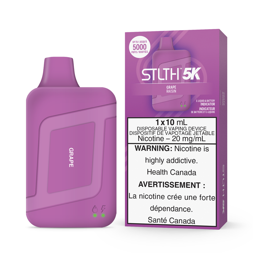 Stlth box 5k Grape disposable 20mg