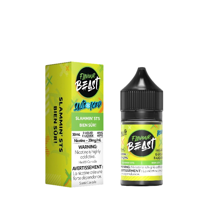 Flavour beast e-liquid Slammin’ Sts Iced  20mg/ml 30ml