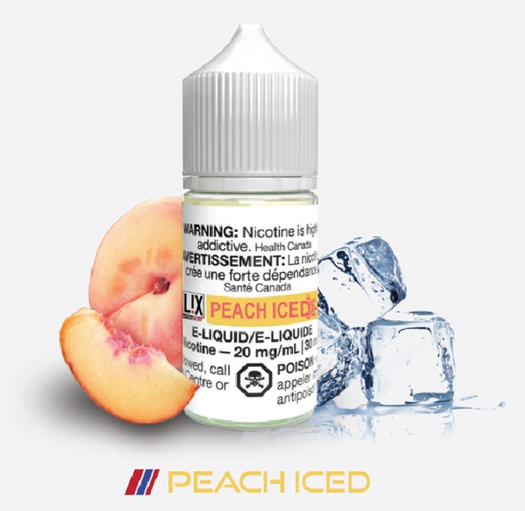 Lix Peach Iced 20mg/ml 30ml (Provincial)