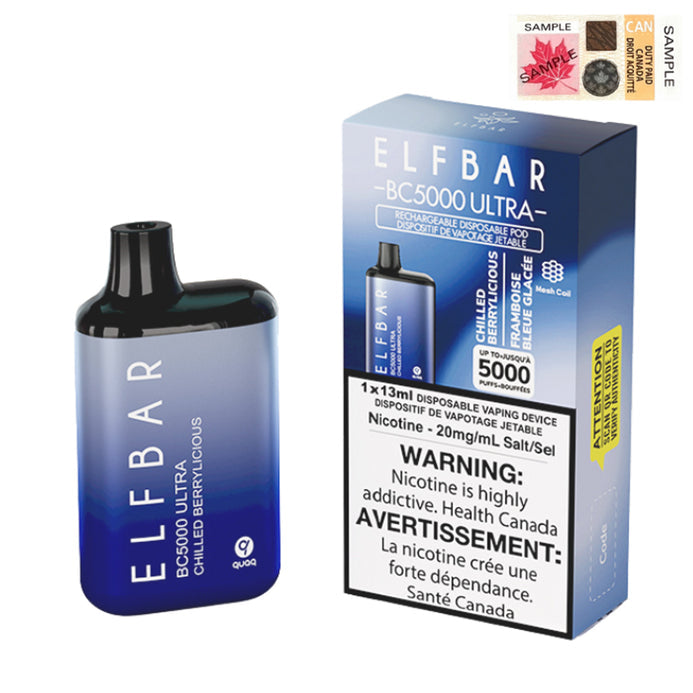 Elf bar BC5000 Ultra Chilled Berrylicious