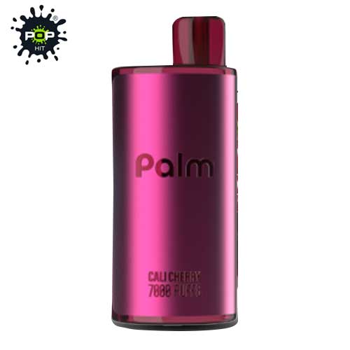 Palm pop hit 7000 cali cherry 20mg/mL disposable