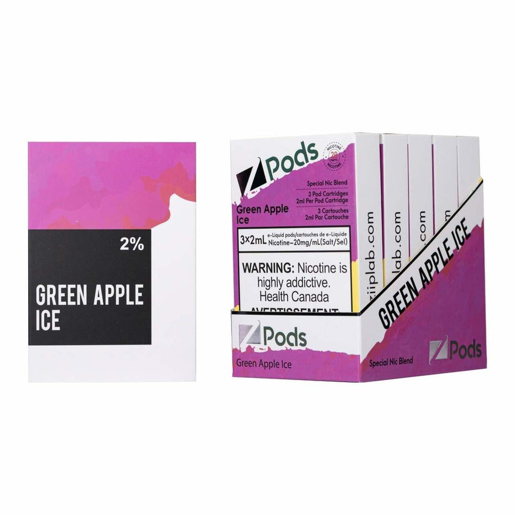 Z pods green apple ice 20mg