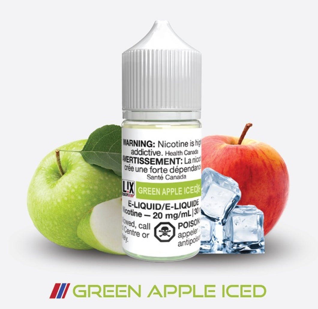 Lix  Green Apple Ice 20mg/ml 30ml (Provincial)