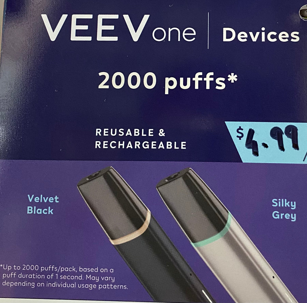 Veev One Silky Grey Device Lisgar Vape Shop Veev One Silky Grey Device Lisgar Vape Shop