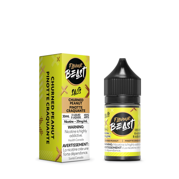 Flavour beast e-liquid Churned Peanut 20mg/ml 30ml