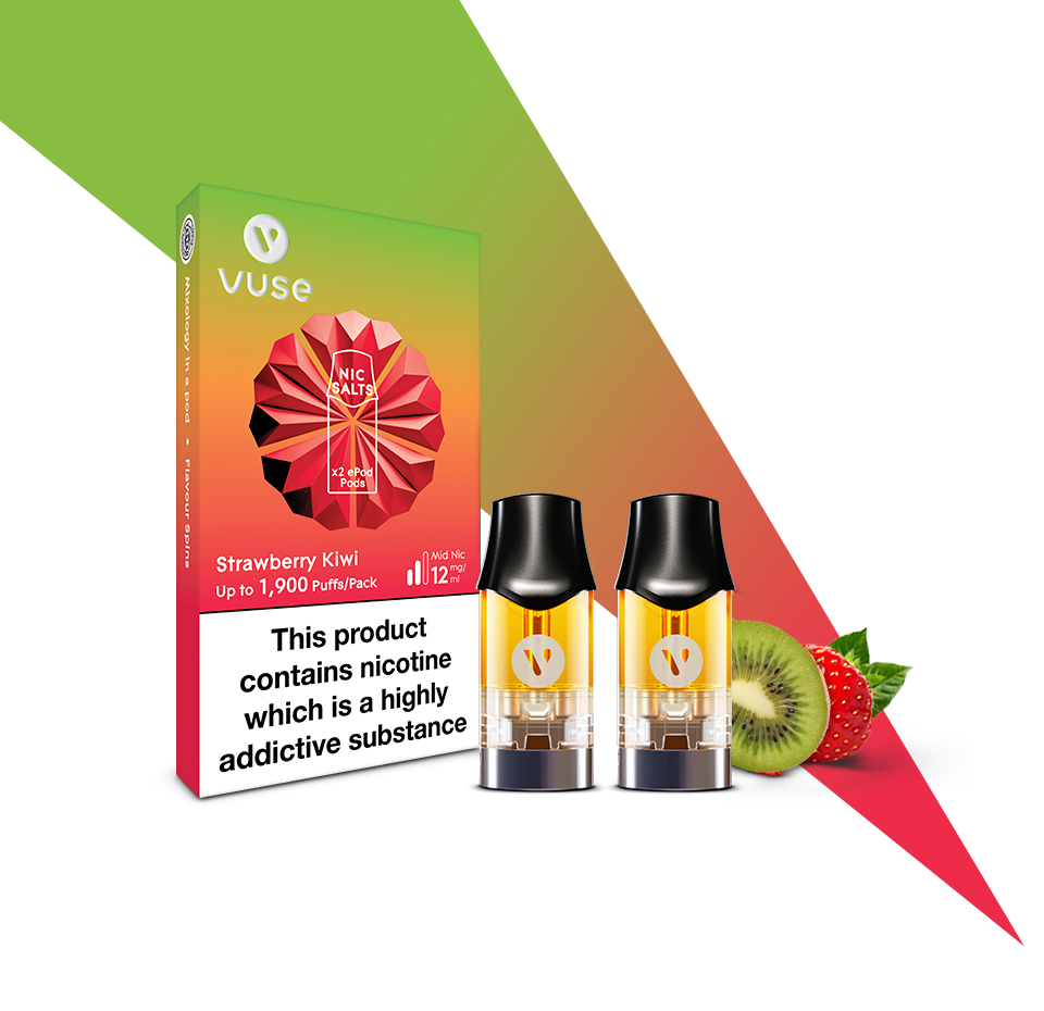 Vuse epod strawberry kiwi 20mg provincial