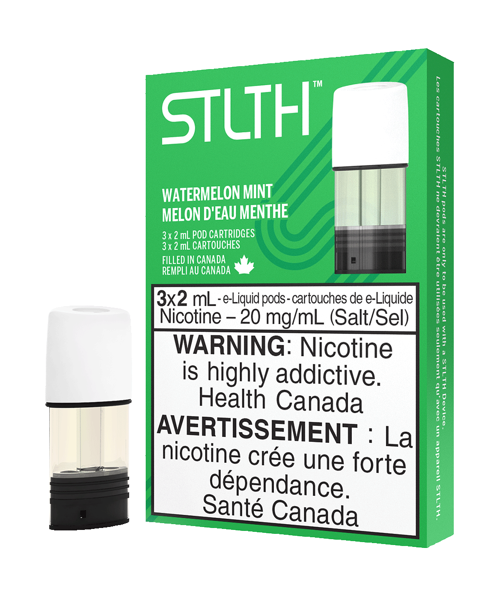 Stlth watermelon mint pods 20mg