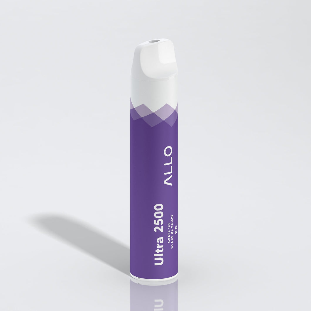 Allo Ultra 2500 Grape Ice 10mg/ml Disposable