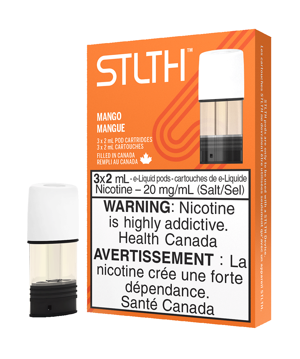 Stlth mango pods 20mg