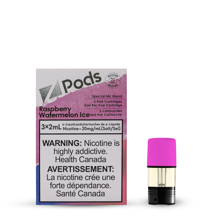 Z pods raspberry watermelon ice 20mg