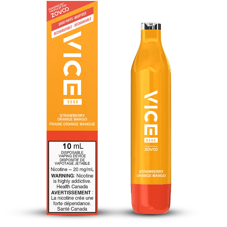 Vice 5500 Strawberry Orange Mango 20mg/mL disposable