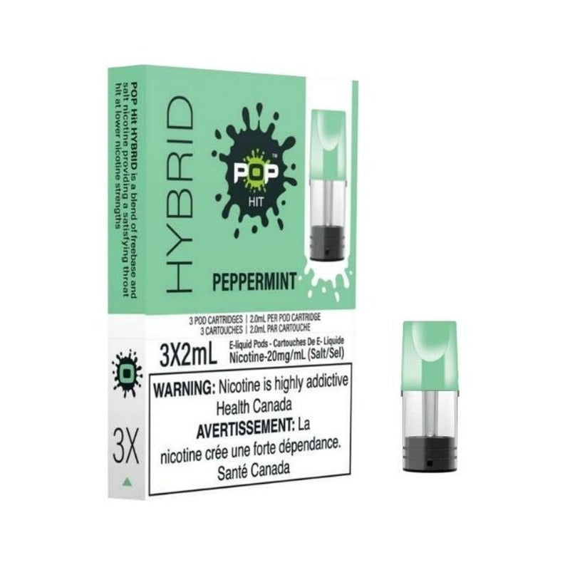 Pop hit peppermint pods 20mg