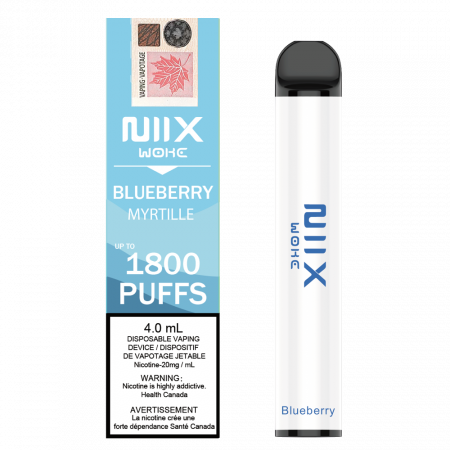 Niix woke blueberry 20mg/ml disposable