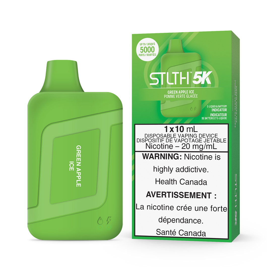 Stlth box 5k Green Apple Ice disposable 20mg