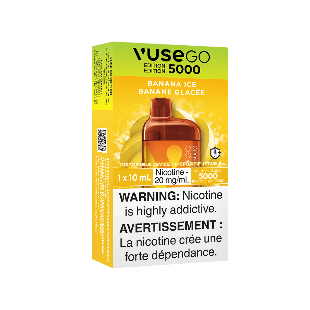 Vuse Go 5000 Banana Ice 20mg Disposable