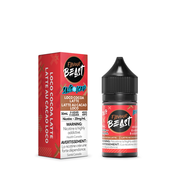 Flavour beast e-liquid Loco Coco Latte Iced  20mg/ml 30ml