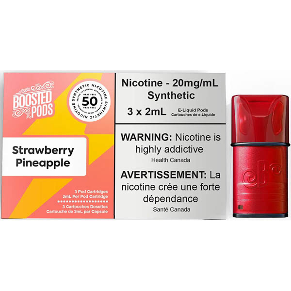 Boosted pods strawberry pineapple 20mg