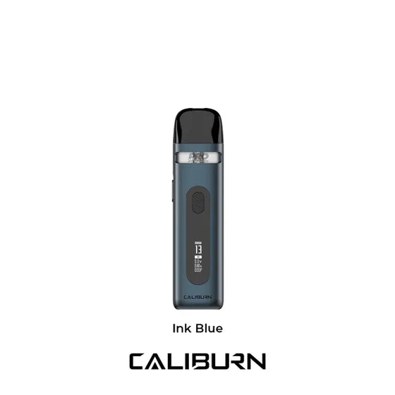 Caliburn X vape device kit ink blue