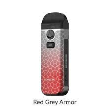 Smok nord 4 80w kit red grey armor