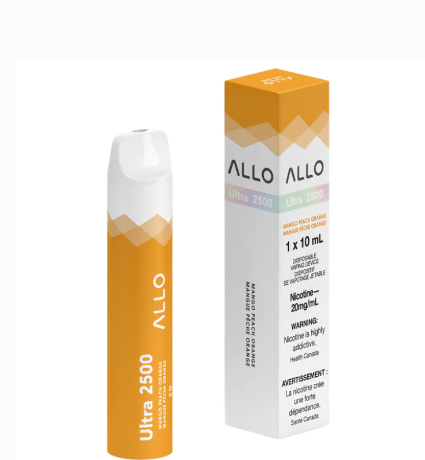 Allo Ultra 2500 Mango Peach Orange 20mg/ml Disposable