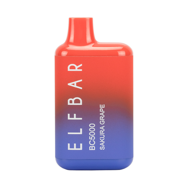 Elf bar 5000 puffs sakura grape 20mg disposable