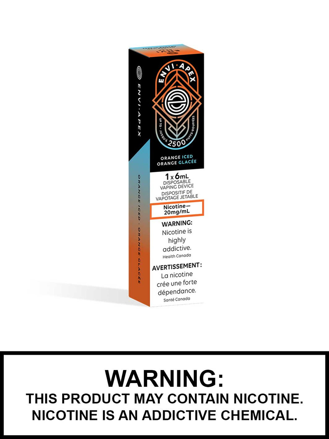 Envi Apex Orange Ice 20mg/ml disposable