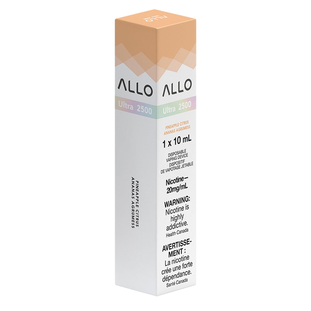 Allo Ultra 2500 Pineapple Citrus 20mg/ml Disposable Provincial