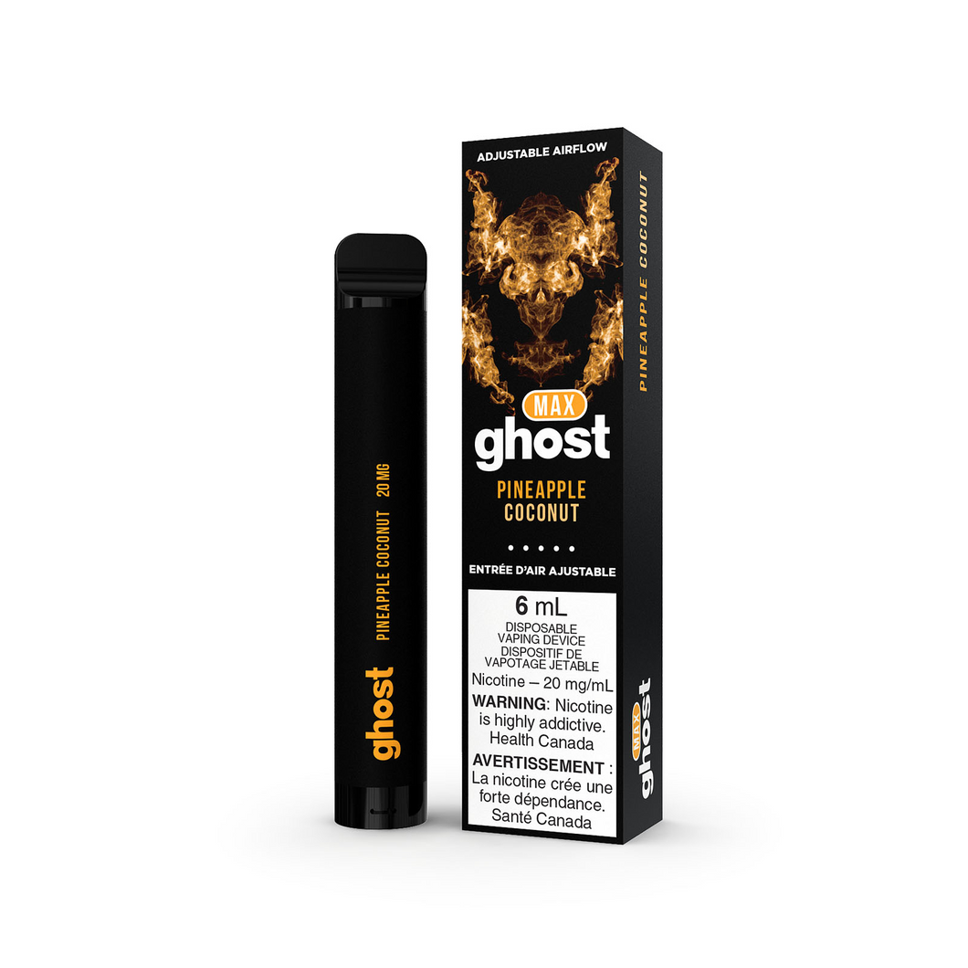 Ghost max pineapple coconut 20mg disposable