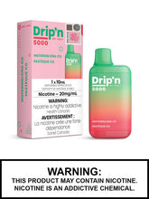 Load image into Gallery viewer, Drip‘n watermelon cg 5000 puffs disposable
