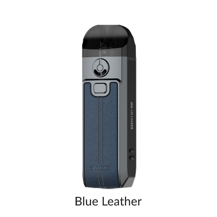 Smok Nord 4 80W Kit Blue Leather  Lisgar Vape Shop