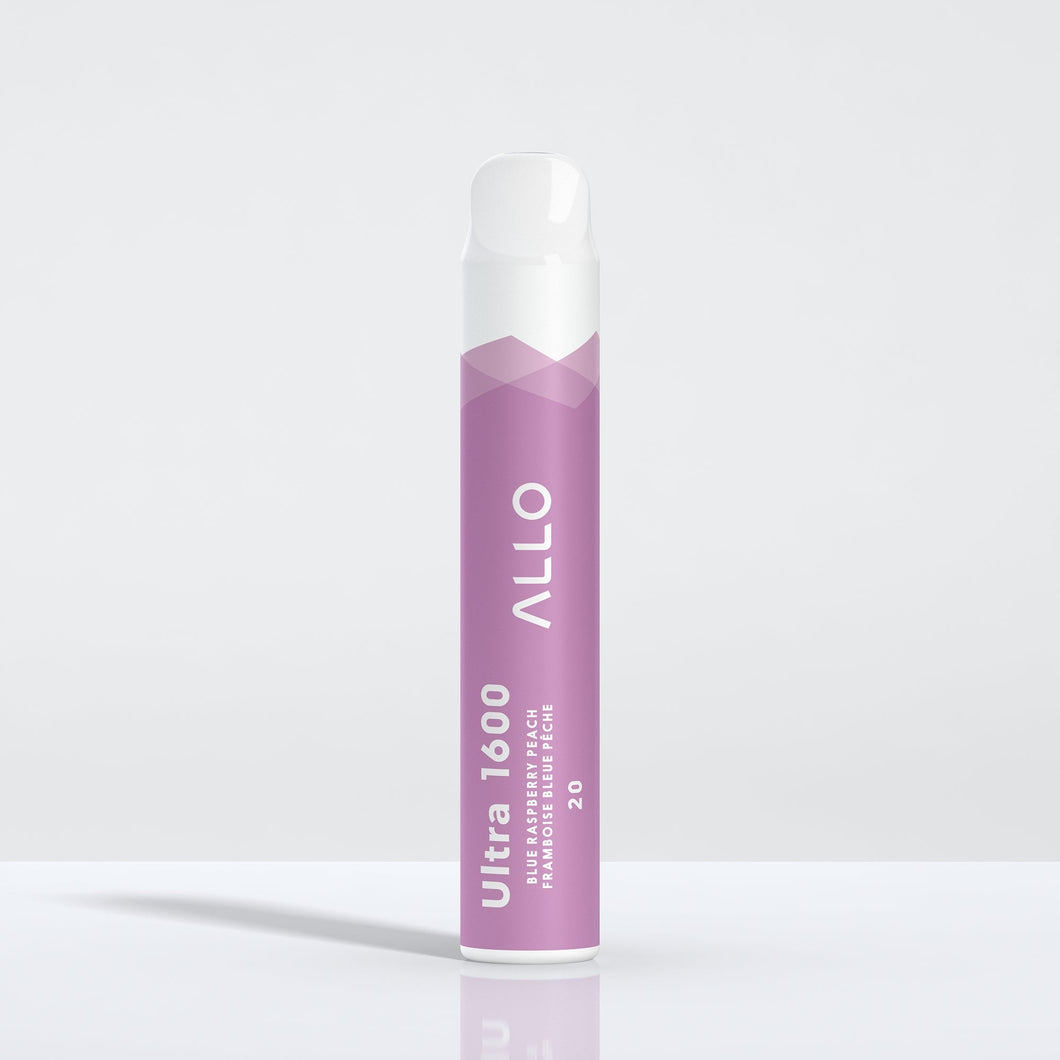 Allo Ultra 1600 Blue Raspberry Peach 20mg/ml Disposable Provincial